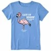 Top 10 🔔 Shirts 👩 Women's Life Is Good Let It Snow Somewhere Else T-Shirt 🤩
