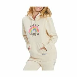 Hot Sale 🧨 Hoodies & Sweatshirts 👩 Women's Life Is Good Choose Kindness Simply Fleece Hoodie 🥰