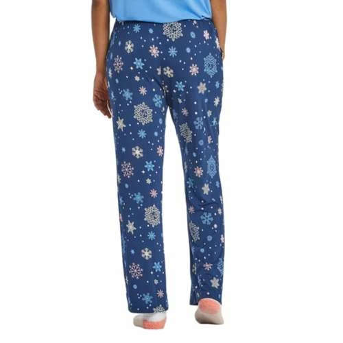 Cheapest โค๏ธ Pajamas & Robes ๐ฉ Women's Life Is Good Holiday Snowflake Sleep Pant ๐ - Image 2