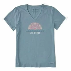 Top 10 👏 Shirts 👩 Women's Life Is Good Sundala T-Shirt 🧨