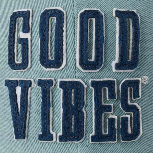 Best Pirce π Hats & Caps π© Women's Life Is Good Good Vibes Athletic Adjustable Hat β€οΈ - Image 3