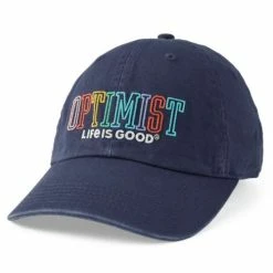 Top 10 🧨 Hats & Caps 👩 Women's Life Is Good Optimist Athletic Adjustable Hat 🥰
