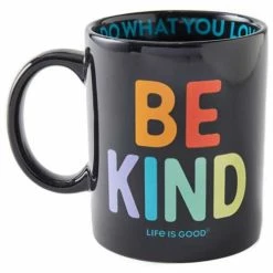 Brand new 🧨 Mugs And Cups Life Is Good Be Kind Mug 🤩