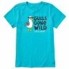 Best reviews of 🔔 Shirts 👩 Women's Life Is Good Gulls Gone Wild Crusher Lite T-Shirt 🥰