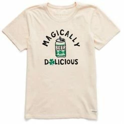 Discount 👏 Shirts 👩 Women's Life Is Good Magically Delicious Crusher T-Shirt ✨