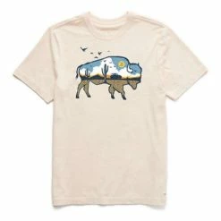 Discount 🤩 Shirts Men's Life Is Good Off Road Beast Crusher T-Shirt 🔔